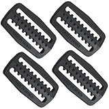 Scuba Choice Scuba Diving Plastic Weight Belt Webbing Keeper Retainer (4-Piece)
