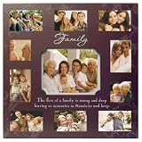 New View Family Boxed Cartouche Collage Frame