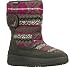 Skechers Women's Tone-Ups Chalet- Carve Midhigh Sweater Puff Boot,Grey Suede,7 M US