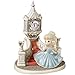 Disney Ltd Ed Cinderella Running Down Steps with Glass Slipper/Clock Figurine