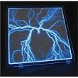 Plasma Luminglas 12" Disk Light Square BLUE