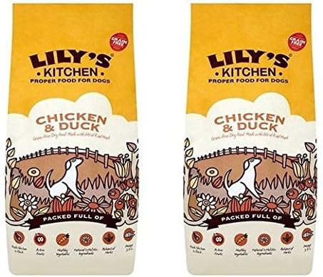(2 PACK) - Lilys/K Chicken & Duck (Complete Dry Dog Food) | 1kg | 2 PACK - SUPER SAVER - SAVE MONEY