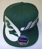 NFL Men's New York Jets End Zone Flat Visor Flex Hat - Tw78Z (Green, Large/X-Large)