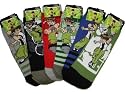 New BEN 10 CHARACTER Boys Kids Socks 6 pack