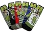 New Official Boys BEN 10 ben10 Cartoon Character Cotton Rich Ankle Socks 6 pair pack To Fit UK Kids shoe sizes 6-8/9-12/12-3
