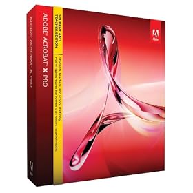 Adobe Acrobat X Professional Student & Teacher Edition