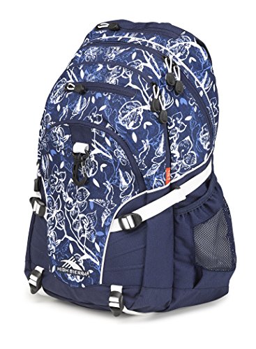 High Sierra Loop Backpack, Enchanted/True Navy/White