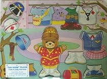 Judy Instructo See Inside Wooden Puzzle Tammy Bear Dress for Work
