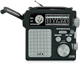Etón FR300 Hand-cranked AM/FM/VHF/NOAA radio Black