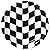 Black & White Checkered Beverage Napkins & Dessert Plates Party Kit for 8