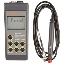 Hanna Instruments HI 9143W Dissolved Oxygen Wine Meter Automatic Compensation for Temperature, Altitude, Humidity and Salinity, 0.00 to 45.00 mg/L, 0.1 mg/L Resolution