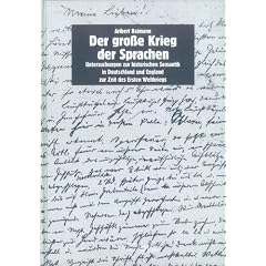 Der gro�e Krieg der Sprachen