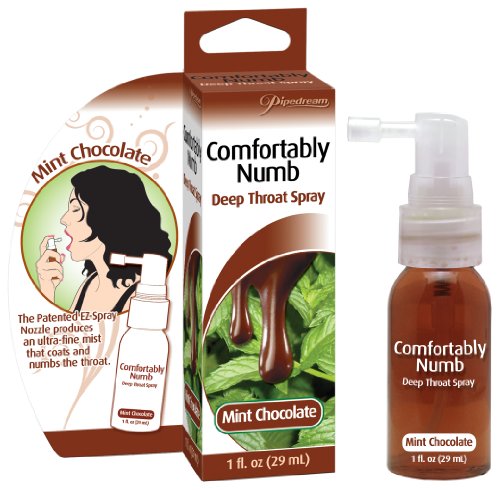 Comfortably Numb Deep Throat Spray -Mint Choc