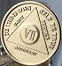 7 YEAR Bronze MEDT â€“ AA Recovery Medallion / Coin â€“ Anniversary or Birthday
