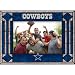 Dallas Cowboys Art Glass Horizontal Frame