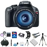 Canon EOS Rebel T2i 18 MP CMOS APS-C Digital SLR Camera with 3.0-Inch LCD and EF-S 18-135mm f/3.5-5.6 IS UD Standard Zoom Lens + 16GB Deluxe Accessory Kit