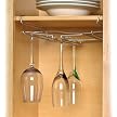 Under the Shelf Stemware Holder - Chrome
