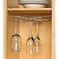 Under the Shelf Stemware Holder - Chrome