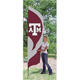 Texas A&M Aggies NCAA Applique & Embroidered Tall Team Flag (102x30)