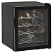 16 BOTTLE THERMOELECTRIC WINE COOLER W/THERMO PANE REVERSIBLE GLASS DOOR