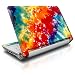 Tie Dyed Design Skin Decal Sticker for Acer (Aspire ONE) 10.1-inch Netbook Laptop