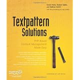 Textpattern Solutions: PHP-Based Content Management Made Easyby Nathan Smith