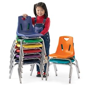 Berries Plastic Chairs W/Chrome-Plated Legs - 10