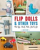 Flip dolls & other toys that zip, stack, hide, grab & go