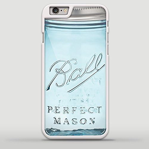 Ball Mason Jar for Iphone and Samsung Case (iphone 6 plus white)