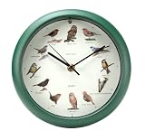 Zeon Bird Song Wall Clock