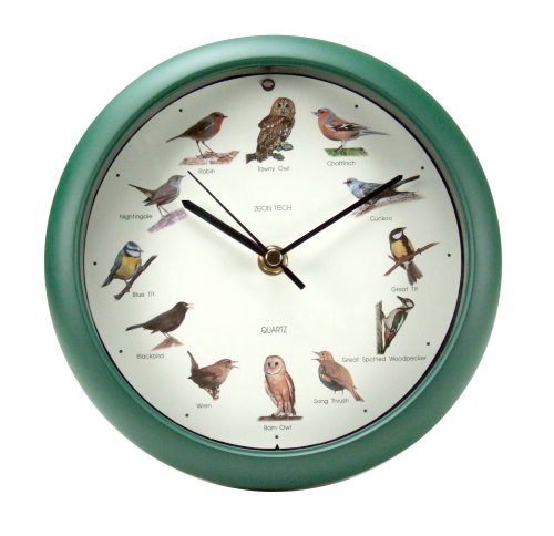Zeon Bird Song Wall Clock