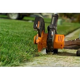Worx GT WG150 10-Inch 18-Volt 2-In-1 Cordless Electric Grass Trimmer/Edger With One Battery