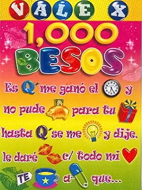 Vale X 1000 Besos