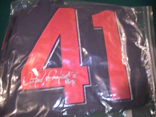 VICTOR MARTINEZ SIGNED AUTOGRAPHED CLEVELAND INDIANS JERSEY W/ HOLOGRAM + COA US