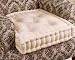 Homescapes Arm Chair Booster Cushion, Sage Green ,100% Cotton Velvet Fabric and supportive cotton Comfort Enhancer filling.