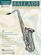 Ballads: Play-Along Solos for Tenor Sax (Instrumental Folio) Bk/online audio