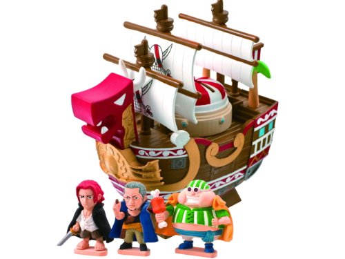 One Piece Chara Bank Shanks Red Force Ship