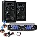 Party Musikanlage PA Lautsprecher 1800W Verst�rker DJ-695