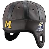 Michigan Wolverines Brown Helmet Head