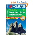 Dolomiten, Sexten, Hochpustertal. Wanderf�hrer: Tourenkarte, H�henprofile, Wandertips