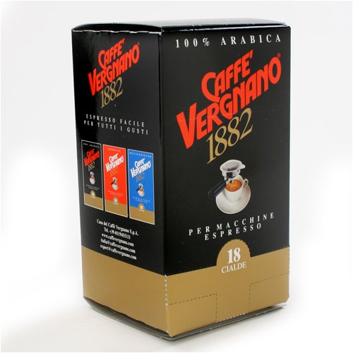 Caffe Vergnano Espresso Pods (7 gram) by igourmet.com by Coffee Pods