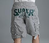 Dry Oil Boardie shorts [grey stripe]