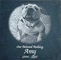 Laser Engraved Pet Memorial