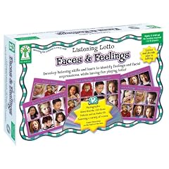 Faces and Feelings: Develop Listening Skills and Learn to Identify Feelings and Facial Expressions, While Having Fun Playing Lotto! (Listening Lotto)