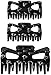 NFL Hair Accessory Plastic Hair Clip (3-Piece)