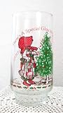 Merry Christmas Holly Hobbie Limited Edition Collectible Glass