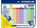 Staedtler 31NC-DE - Stundenplanset mit Abwischbarem Folienstift