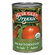 Muir Glen Organic Diced Tomatoes, No Salt, 14.5-Ounce Cans (Pack of 12)