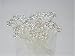 Pack of 20 Clear Rhinestone Crystal Flower Hair Pins Ideal for Bridal Party, Bridesmaids, Proms, Pageantsg Hair Pins