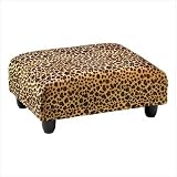 Luscious Leopard Foot Stool